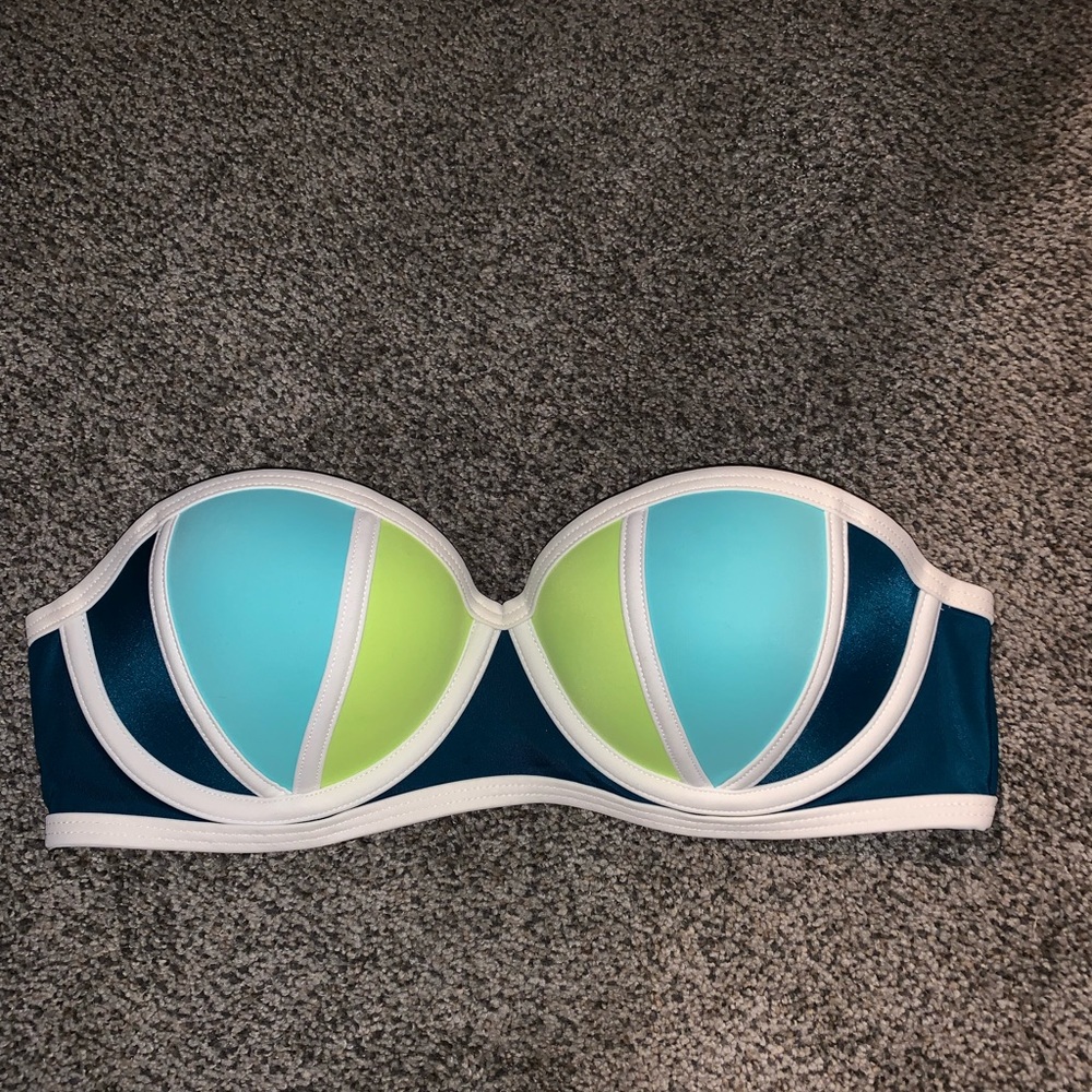 PINK bathing suit top